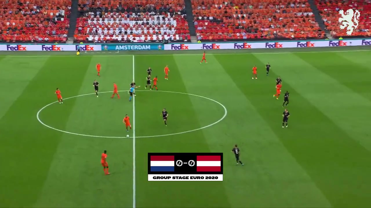上一次的荷兰vs奥地利，荷兰队打好最后一场